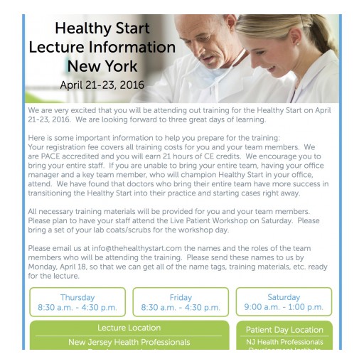 Can Anyone Fix My Child's Sleep Issues? Answers NY and NJ Lecture Series on April 21-23