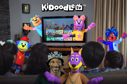 Doggyland: Kids Songs & Nursery Rhymes, Starring and Co-Created by Snoop Dogg Lands on Kidoodle.TV®