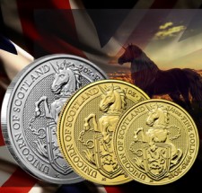 2018 Great Britain Unicorn coin 