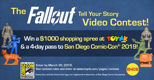 Toynk Toys' Announces the Fallout: 'Tell Your Story' Video Contest