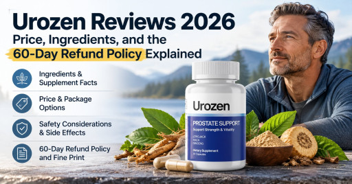 Urozen Reviews 2026: Ingredients, Pricing, Complaints, and 60-Day Refund Policy Explained