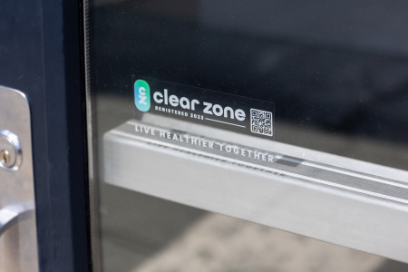 Registered Clear Zone Badge