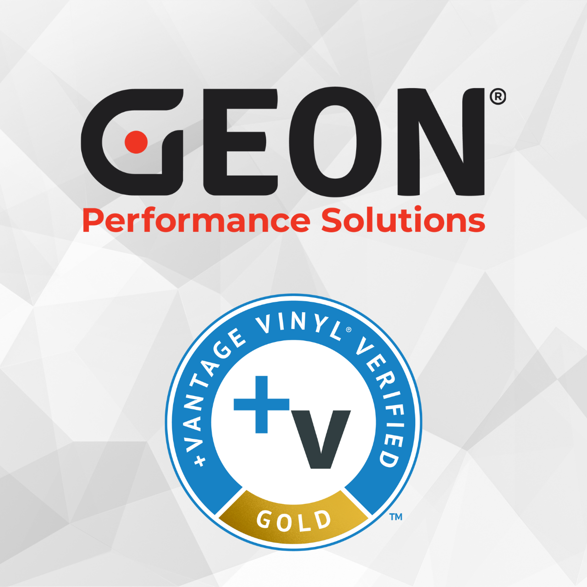 GEON +Vantage Vinyl gold verification
