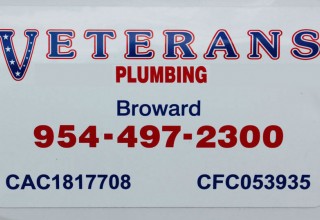 Veterans Plumbing Fort Lauderdale - Call 954-497-2300.