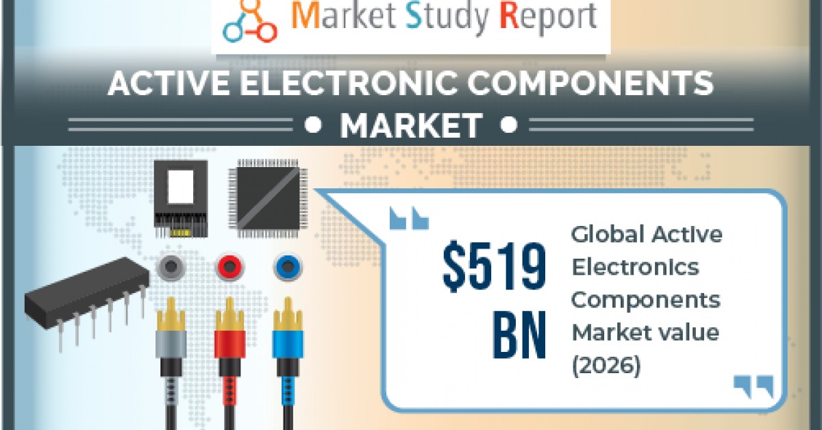 Active Electronic Components Market Size to Exceed US 519 Bn by 2026