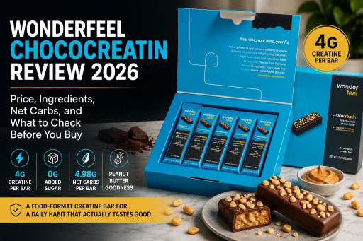 Wonderfeel ChocoCreatin Review 2026: Price, 4g Creatine, Ingredients, Nutrition Facts & Buyer Guide