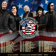 Grand Funk Railroad 'The American Band Tour' Ad Mat