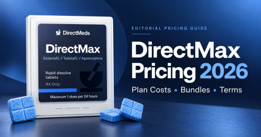DirectMax Pricing 2026: Looking Beyond the Usual ED Options? Explore Direct Meds Direct Max Plans and Costs