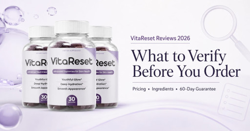 VitaReset Reviews 2026: Skin-Conscious Adults Ready to Go Beyond Creams Discover the Inside-Out Collagen Gummy