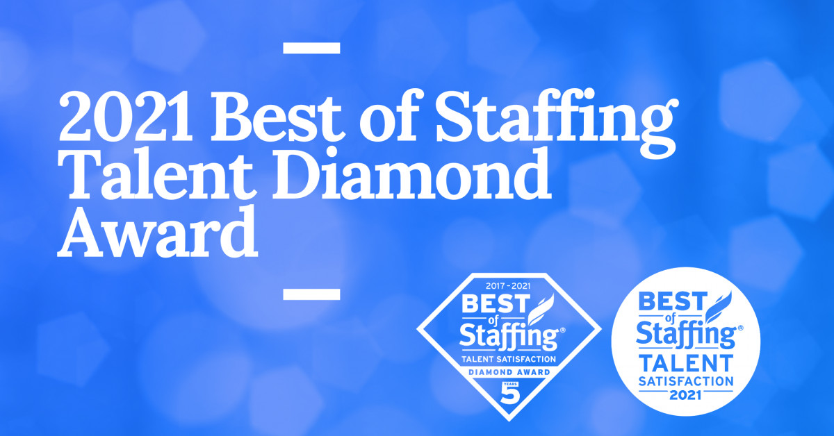 Sparks Group Wins ClearlyRated's 2021 Best Of Staffing Talent Diamond ...