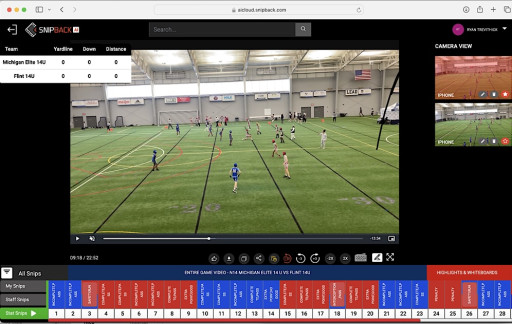 Legacy 7on7 Football League Announces Partnership With Snipback AI for Filming League Play