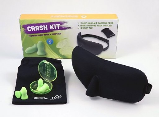 Innerpeace Ventures, LLC Offers Crash Kit Sleep Mask on Amazon