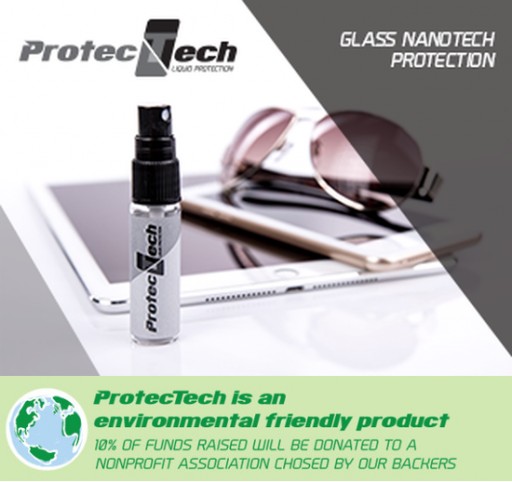 ProtecTech Introduces Their New and Improved NanoTech Liquid Protection Spray for Glass Surfaces