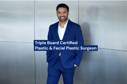 Dr. Mansher Singh Recognized Among America's Top Facelift Surgeons and Earns Triple Board Certification