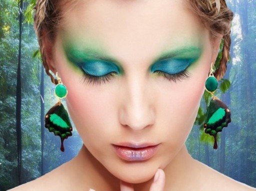 Blue Goddess Co Eco-Friendly, Ethically Collected, Butterfly Wing Jewelry is Making Waves