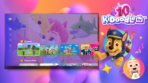 A Decade of Safe Entertainment: Kidoodle.TV Celebrates 10 Years of Family-Friendly Streaming