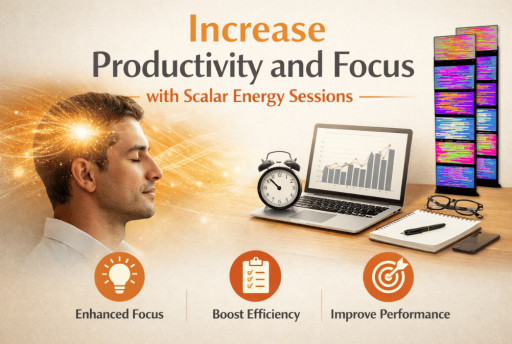 Increase Productivity and Focus with Scalar Energy Sessions