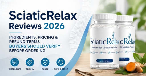 SciaticRelax Reviews and Complaints 2026: Could This Be the Daily Nerve-Support Upgrade a More Comfortable Routine Has Been Missing?