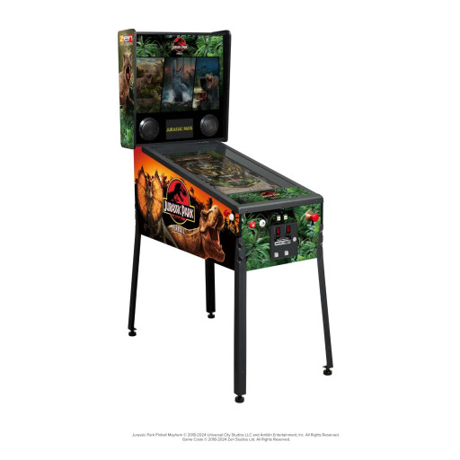 AtGames Unveils Legends Pinball 4KP Jurassic Park [SE] Premium Starter Pinball Machine