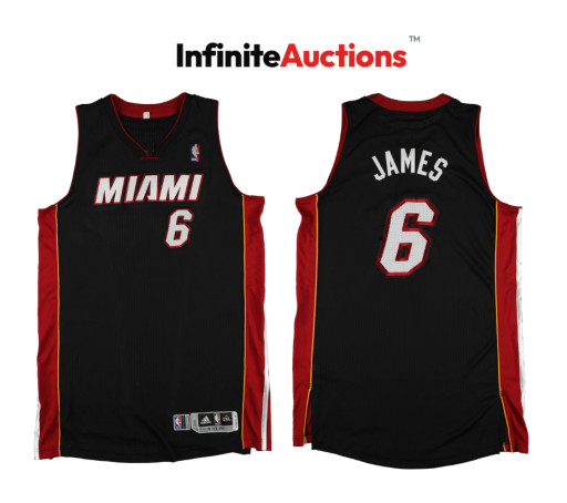 Infinite Auctions Presents the LeBron James Game Jersey That Cemented His Legacy as the Most Complete Player in NBA History
