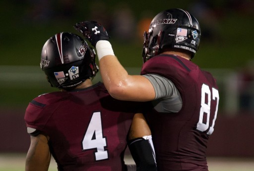 Adam Fuehne, 6-7, 265 TE of Southern Illinois NFL Draft Stock Rising After Team Workouts per Inspired Athletes