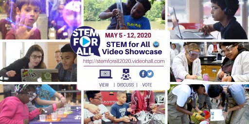 TERC Hosts 6th Annual STEM for All Video Showcase, Funded by NSF, to Broaden Participation and Access to STEM Education on May 5-12