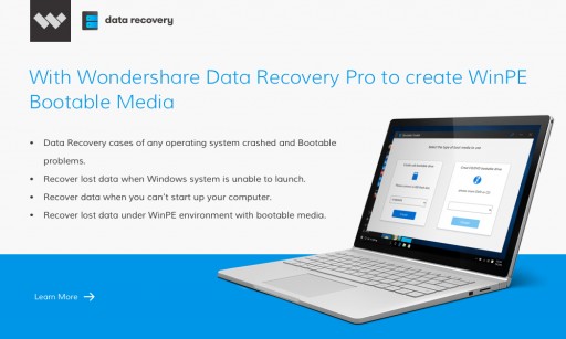 New Update! Recover Data From Crashed Computer System With Wondershare Data Recovery Pro