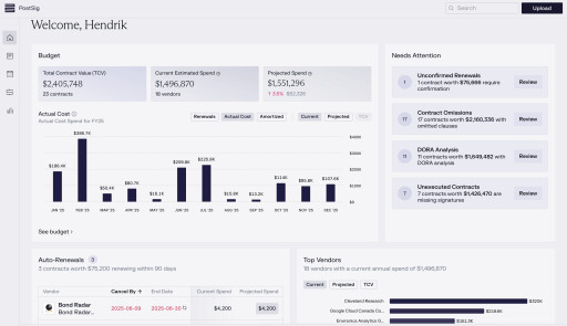 PostSig Wins WatersTechnology Award for Most Innovative Market Data Initiative