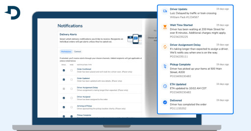 Delivery Updates, Your Way: Dispatch Launches Customizable Notifications