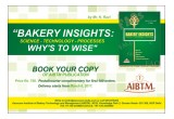 A Compressive book on "Bakery Insight: Science-Technology -Processes  Why's to Wise