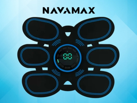 NavaMax Pulse EMS Muscle Stimulator for Home Abs