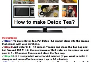 How to make Detox tea?