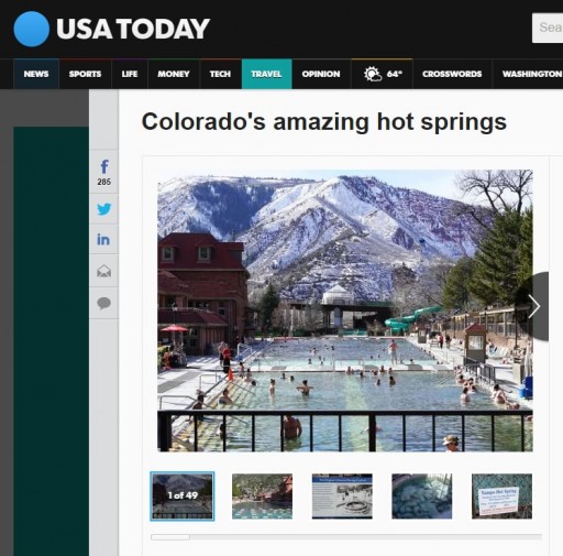 USA Today photo gallery: Colorado's Amazing Hot Springs