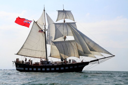 Home-Built Ship Sails to Lake Erie for Tall Ships Erie 2019