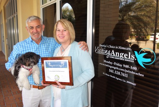 Visiting Angels of the Palm Beaches Receives 2018 Best of Home Care Provider Award
