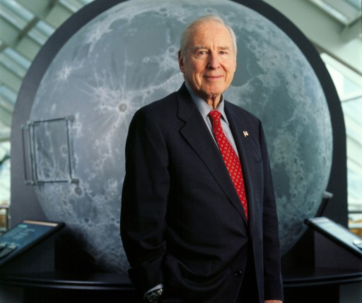 NASA Legend and Apollo 13 Commander Captain James Lovell Holds News Conference at Morehead Planetarium and Science Center