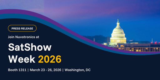 Nuvotronics to Showcase High-Performance Radio Frequency (RF) and mmWave Solutions at Satellite 2026
