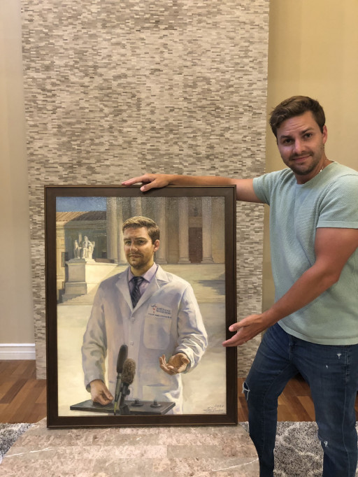 Heroes Not Forgotten: Artists From MadeMay Provide Free Portrait Paintings to Healthcare Workers
