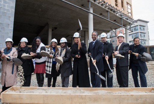 DC Mayor Headlines Groundbreaking for Good Food Markets at South Capitol Apartments