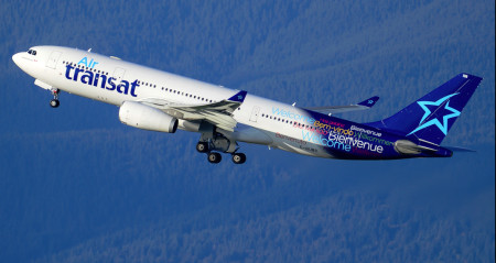 Air Transat A330 on Lease From AELF