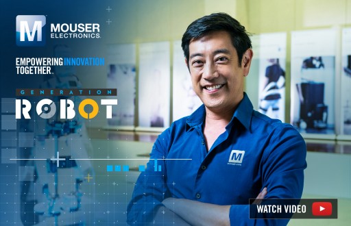 Mouser Electronics and Grant Imahara Explore Forefront of Cybernetics in New 'Generation Robot' Video