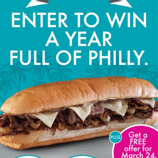 Miami Subs and Miami Grill Celebrate National Cheesesteak Day With a Special Offer and Sweepstakes