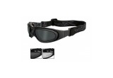 Wiley-X SG-1, Matte Black with Clear and Smoke Grey Lens