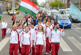 Setting off to run across Hungary