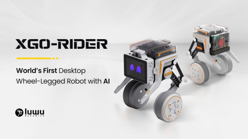 Luwu Intelligence Launches XGO-Rider, World’s First Desktop Wheel-Legged Robot with AI