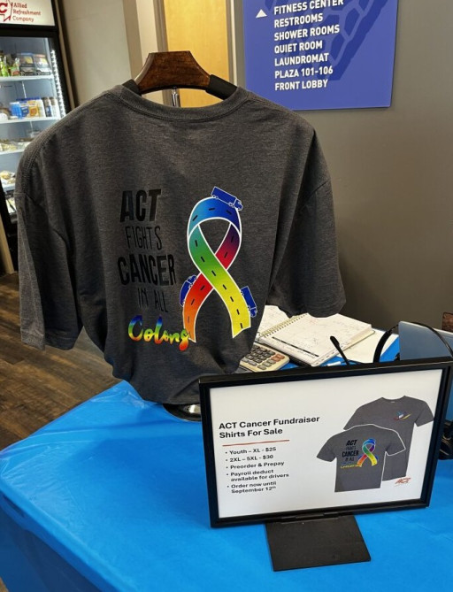 American Central Transport Hosts Steak Sandwich Fundraiser Supporting the American Cancer Society