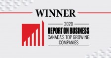 Winner 2020 Report on Business Canada's Top Growing Companies