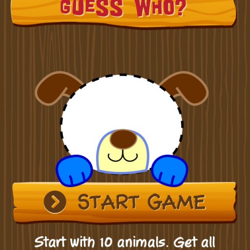 Learn Language, Matching and Reading Skills With Animals  - Guess Who?