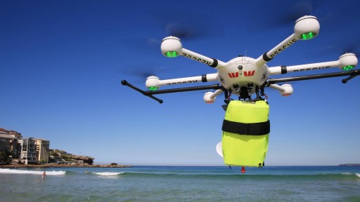 JTT Industrial Drone is Guarding the Coast of Australia, Protecting People From Shark Attacks