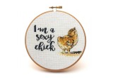 Sexy Chick Cross Stitch Pattern